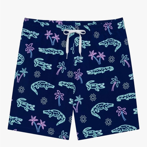 Chubbies Mens Swim Trunks – Mens Swim Shorts with 4-Way Stretch, 7”, UPF 50+ - Picture 1 of 3